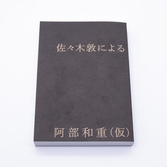 佐々木敦による阿部和重(仮)