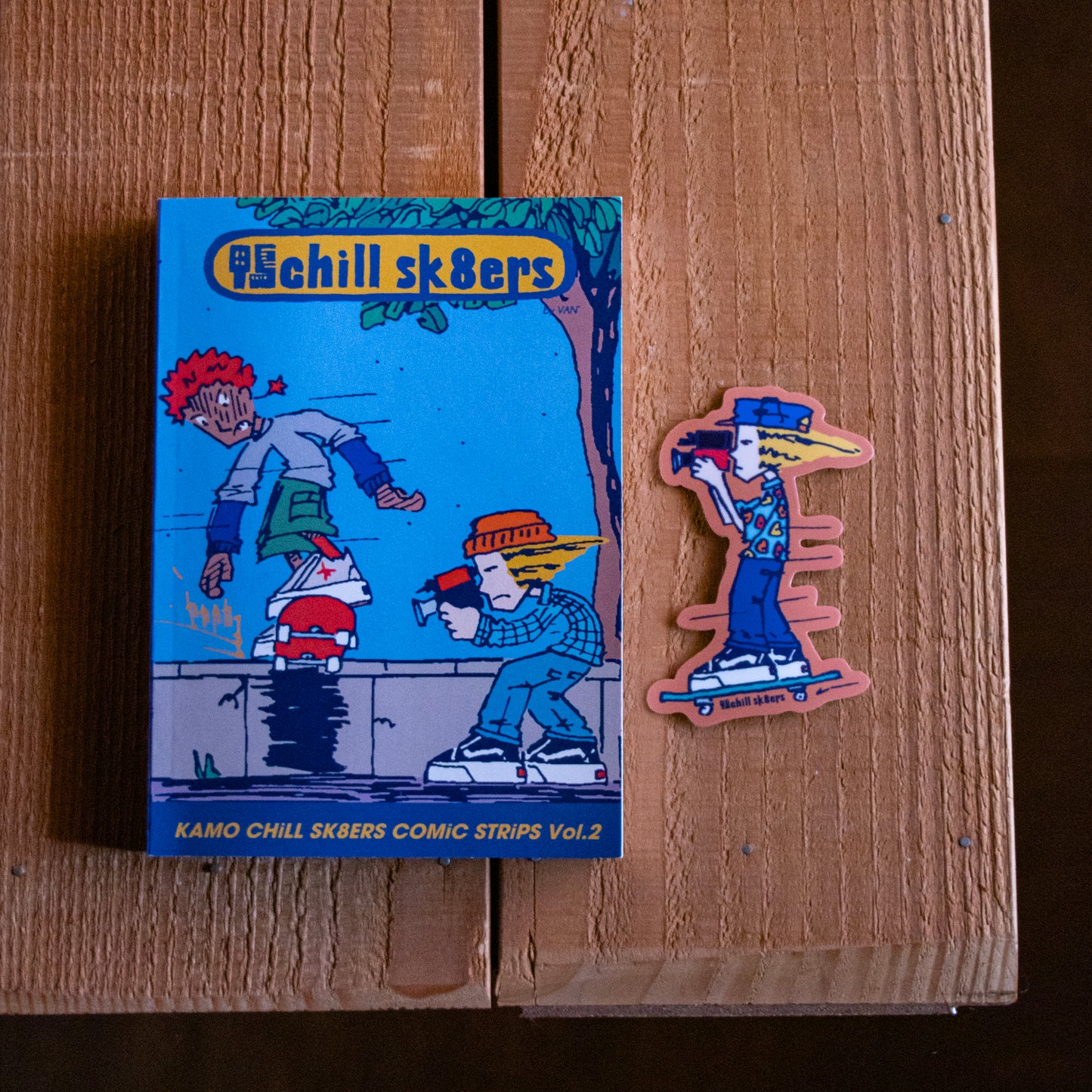 VAN『Kamo Chill Skaters Comic Strips Vol. 2』