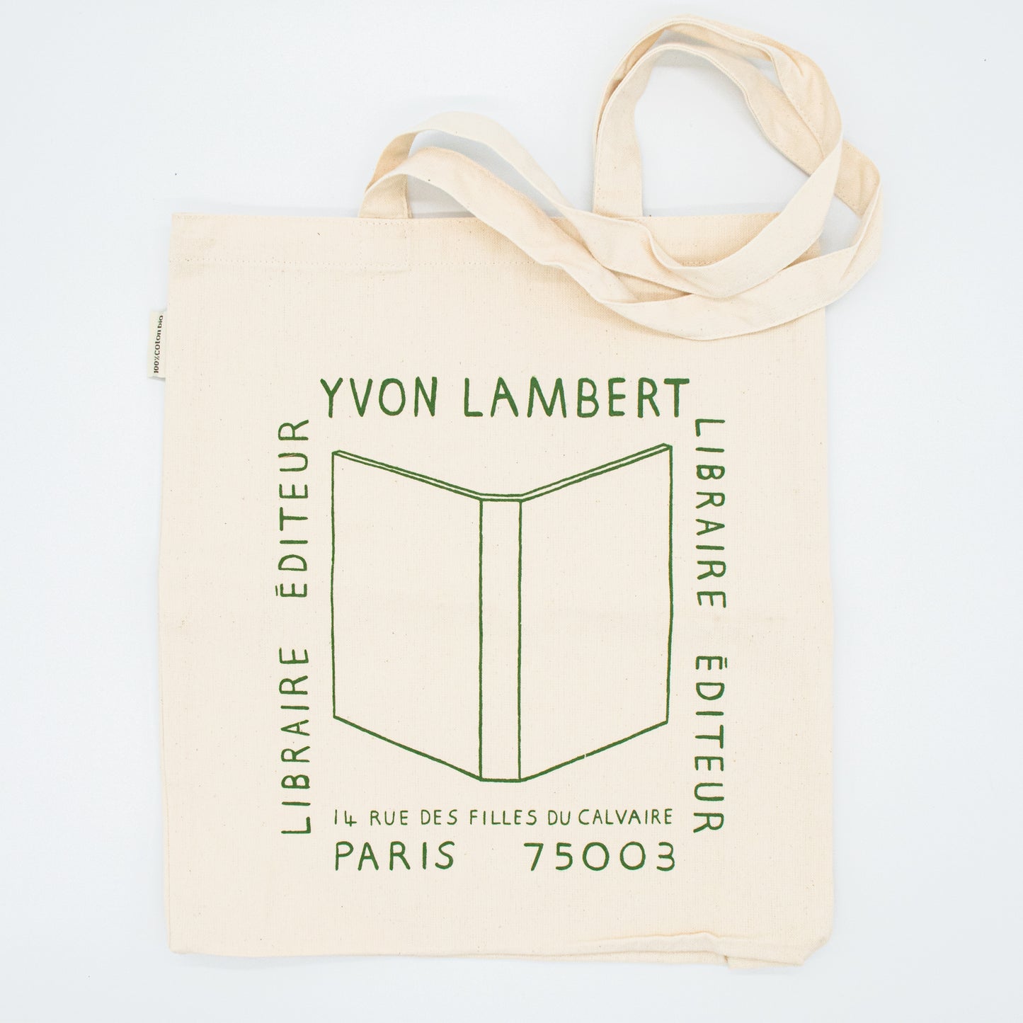 YVON LAMBERT & NIGEL PEAKE TOTE BAG (BOOK)