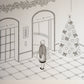 "年末のデパート" by 小幡彩貴 [原画/額装込]